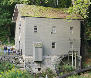 After Restoration of Historic Beck's Mill Gristmill in Salem Indiana
